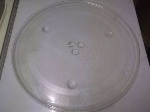 MICROWAVE PLATE : CLOVER COUPLER  ( 360mm DIAMETER ) ( 275mm RING DIAMETER )